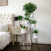 Подставка для цветов напольная Лофт металл высота 123см 66-426 - фото 13306 Подставка для цветов напольная Лофт металл высота 123см 66-426 - фото 13306