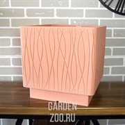 Кашпо Натурале квадрат. 40*40 39см 52,8л бежевый - фото 13317