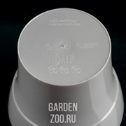 Горшок ДАЛИ 1,2л дымчатый серый-серый - фото 13337