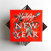 Коробка подарочная Новый Год 20*20*11 см - фото 13440