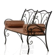 Диван кованый ажурный черный 941-12 - фото 13719