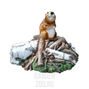 Крышка люка Бобер на запруде стеклопластик F07095 - фото 13946