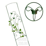 Шпалера для растений металлическая Бабочки высота 152см 57-010 - фото 13994
