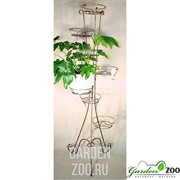 Подставка напольная Классика на 7 цветов металл высота 171см 19-117 - фото 14000