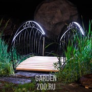 Мостик с подсветкой дерево 860-34R - фото 14021