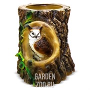 Фигура Пень с совой F02019 - фото 14042