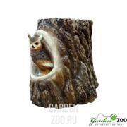Фигура Пень с совой F02019 - фото 14043