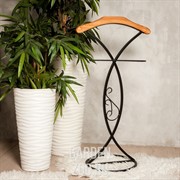 Вешалка для одежды кованая с плечиками 911-16 - фото 14112