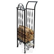 Дровница металлическая высокая для каминов 500-89 - фото 14189