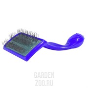 Пуходерка пластик бол без капли трехряд фигур руч - фото 14428