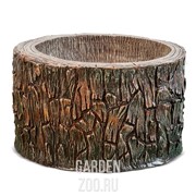 Кашпо Пень среднее - фото 14467