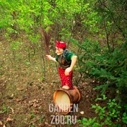 Фигура садовая Баба-Яга стоит малая F07572 - фото 14773