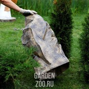 Фигура декоративная Валун высокий для сада высота 81см стеклопластик F08233 - фото 15411