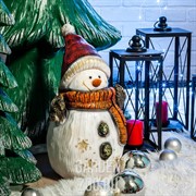 Фигура Снеговик в шапке F08420 - фото 15959