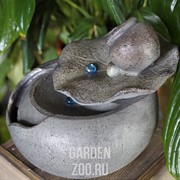 Фонтан настольный Кувшинка Грин Эпл - фото 16124