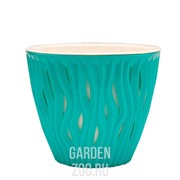 Кашпо Вдохновение 1,6л бирюза - фото 16334