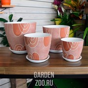 Набор горшков БУТОН 4шт (180) - фото 16427