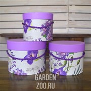 Набор коробок Романтика 17,4*13,2/15,4*12,2/13,5*11,2см  3шт - фото 16791