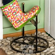 Чистилка для обуви декроттуар металлическая высота 33см 62-002 - фото 17148