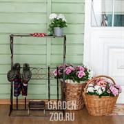 Декроттуар кованый вертикальный с подставкой 62-018 - фото 17158