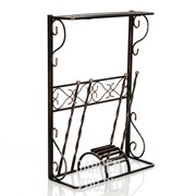 Декроттуар кованый вертикальный с подставкой 62-018 - фото 17159