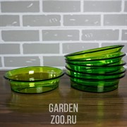 Поддон лайм-прозрачный 16см - фото 17238