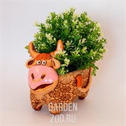 Кашпо БЫК 18*13*19см - фото 17397