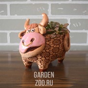 Кашпо БЫК 18*13*19см - фото 17398