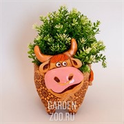 Кашпо БЫК 18*13*19см - фото 17399