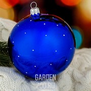 Шар новогодний Морозко ручная работа 9,5см - фото 17591