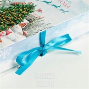 Коробка-книга Счастливого Нового Года 20х12,5х5см - фото 17603