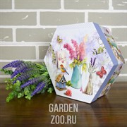 Набор коробок шестигран. 25*21,5*10см 3шт - фото 17906