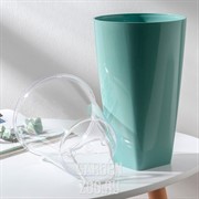 Кашпо Грейс 15 нефрит - фото 18074