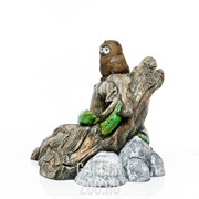 Фонтан Сова с совенком U08264 - фото 18105