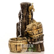 Умывальник садовый с бочкой малый высота 60см стеклопластик U08934 - фото 18111 Умывальник садовый с бочкой малый высота 60см стеклопластик U08934 - фото 18111