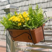 Подставка под балконный ящик длина 41см металл 51-046 - фото 18168 Подставка под балконный ящик длина 41см металл 51-046 - фото 18168