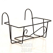 Подставка под балконный ящик длина 41см металл 51-046 - фото 18169 Подставка под балконный ящик длина 41см металл 51-046 - фото 18169