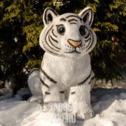 Фигура Тигренок сидит стеклопластик U08925 - фото 18312