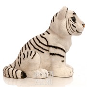 Фигура Тигренок сидит стеклопластик U08925 - фото 18317