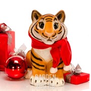 Фигура Тигренок сидит стеклопластик U08925 - фото 18319