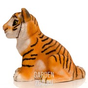 Фигура Тигренок сидит стеклопластик U08925 - фото 18321