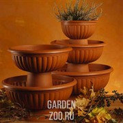 Каскад Грация 3 (1-3-5) h62см терракотовый - фото 18446