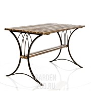 Стол с деревом садовый 881-68R - фото 18694