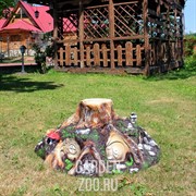 Крышка люка декоративная Дом гномов на люк 65 см F07096 - фото 18704