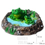 Крышка люка с лягушками - фото 18712