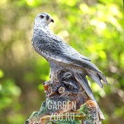 Фонтан садово-парковый Орёл на скале стеклопластик высота 140см F07310 - фото 18761