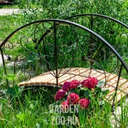 Мостик с подсветкой дерево 860-30R - фото 18788