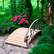 Мостик с подсветкой дерево 860-36 - фото 18790