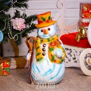 Фигура Снеговик с метлой F03106 - фото 18792