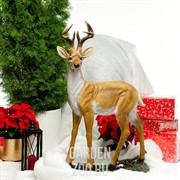 Фигура Олень на станине - фото 18800 Фигура Олень на станине - фото 18800